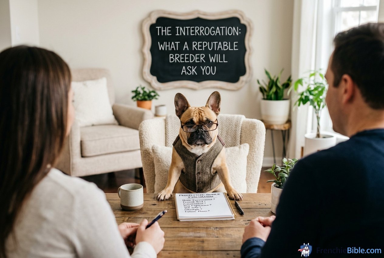 The Interrogation: What a Reputable Breeder WILL Ask YOU