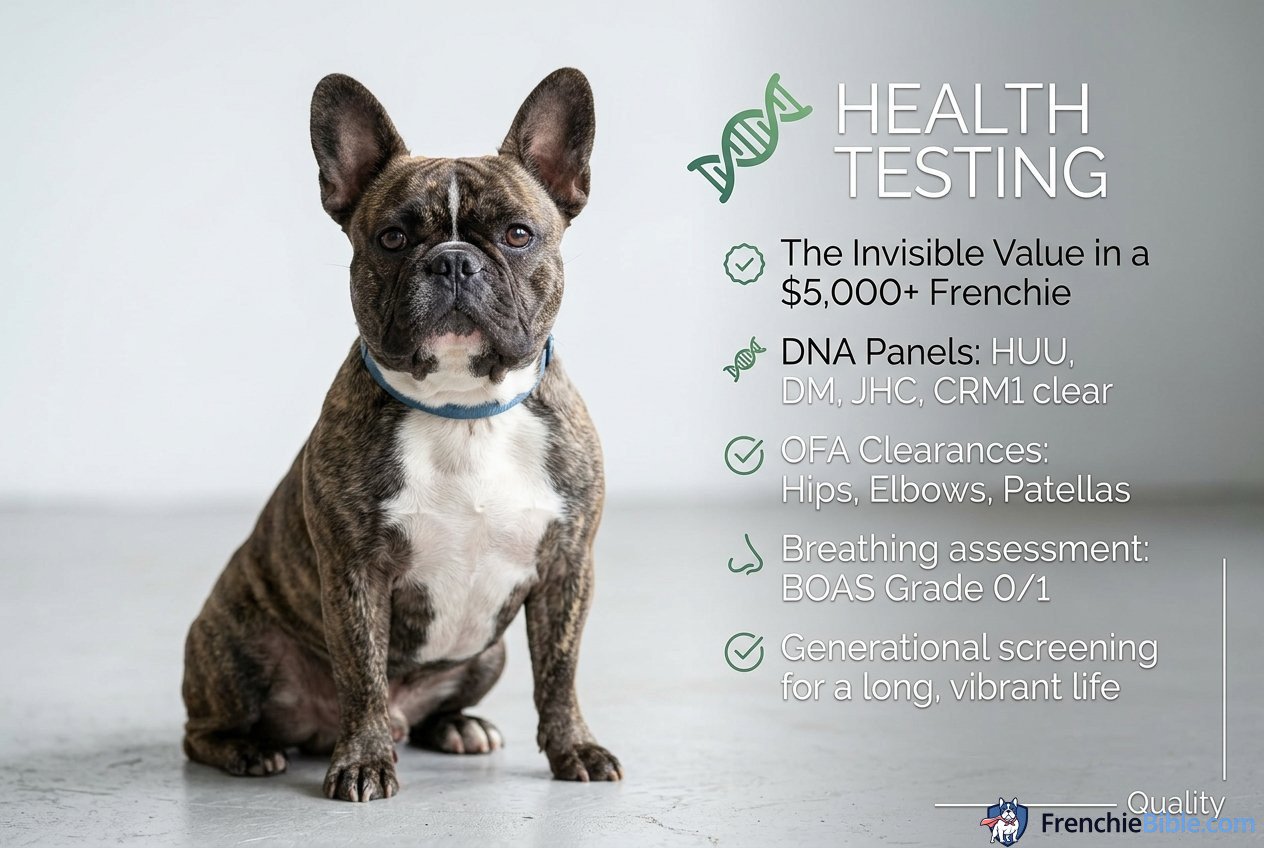 Health Testing: The Invisible Value in a $5,000+ Frenchie