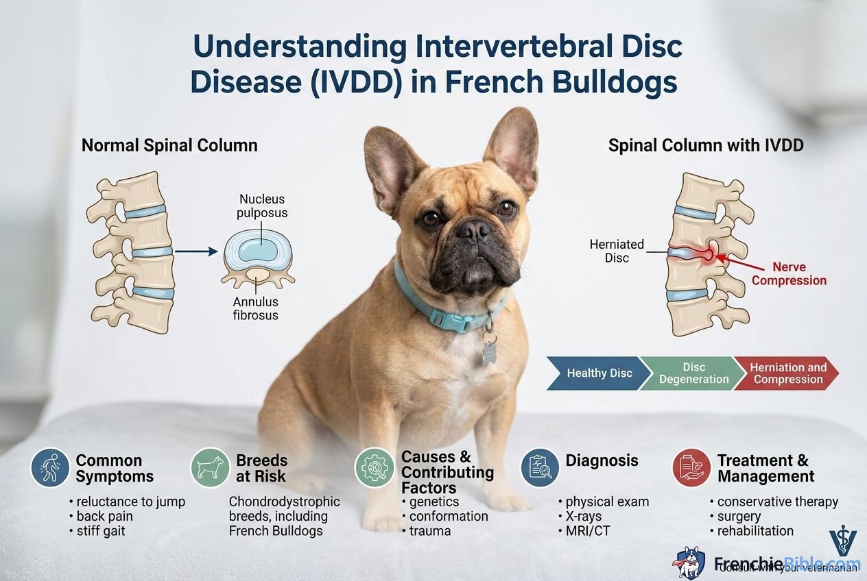 Understanding Intervertebral Disc Disease (IVDD) in French Bulldogs