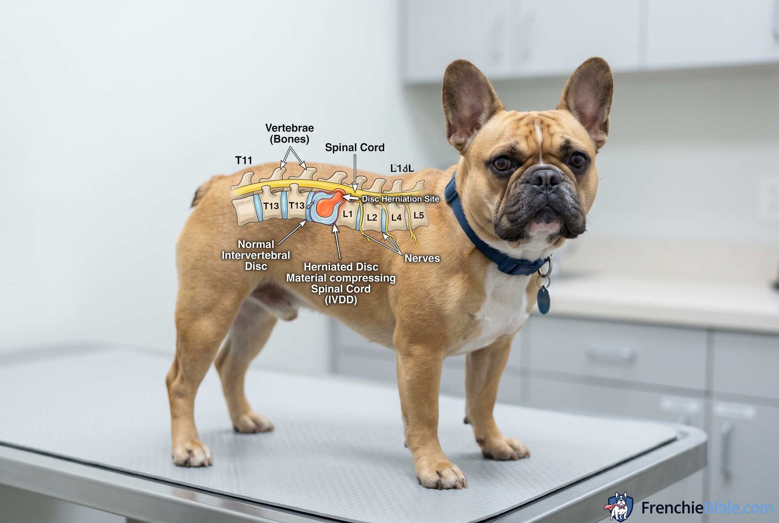 Understanding Intervertebral Disc Disease (IVDD) in French Bulldogs
