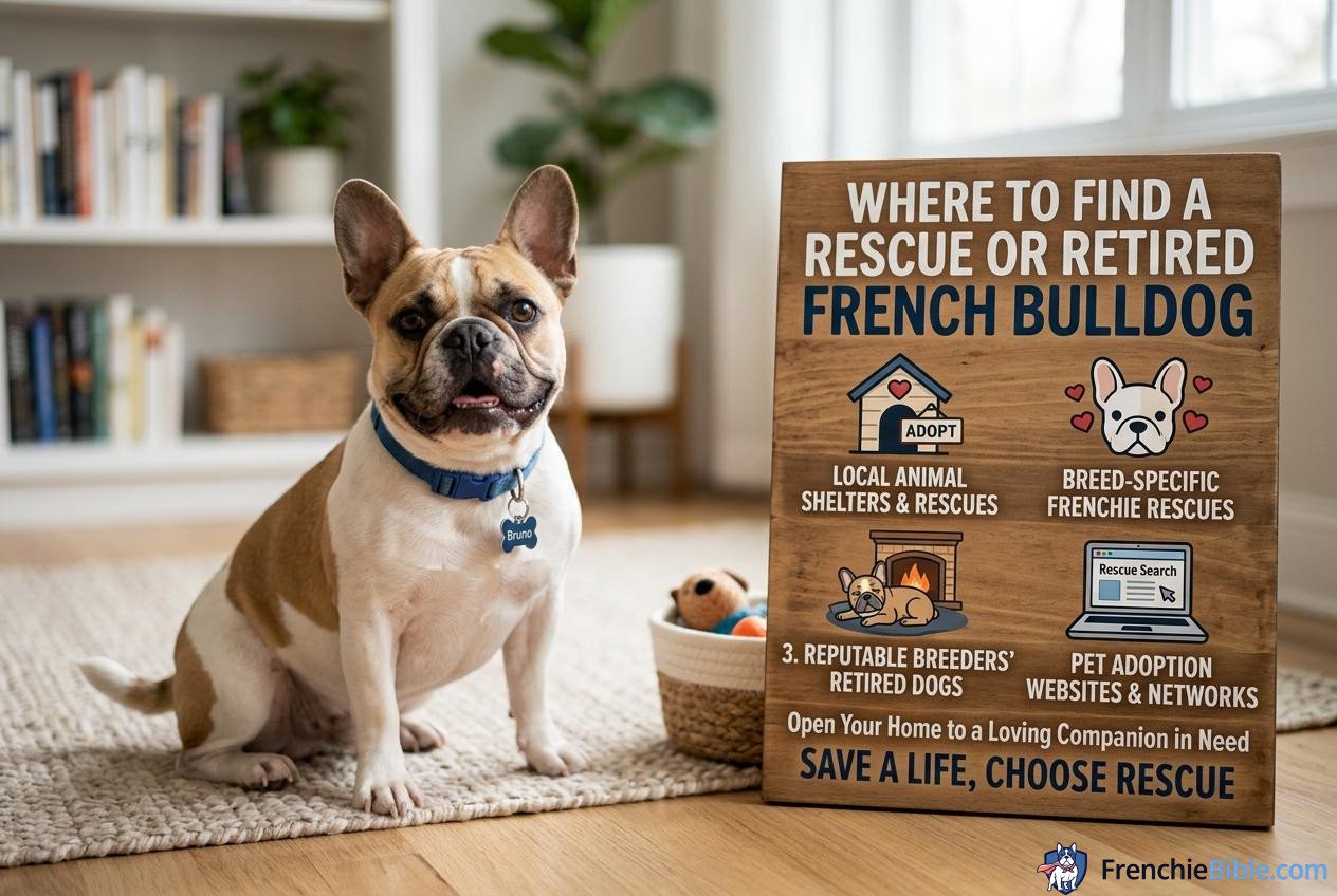 Where to Find a Rescue or Retired French Bulldog