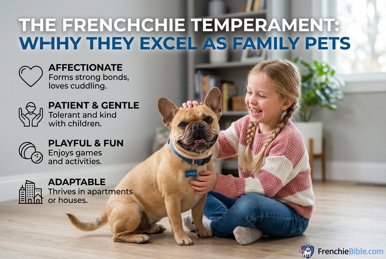 The Frenchie Temperament: Why They Excel as Family Pets