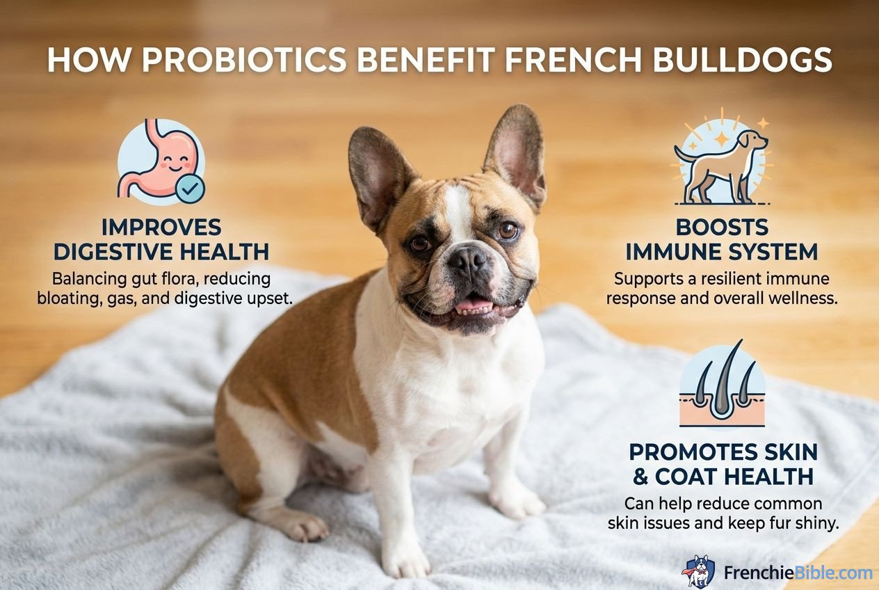 How Probiotics Benefit French Bulldogs