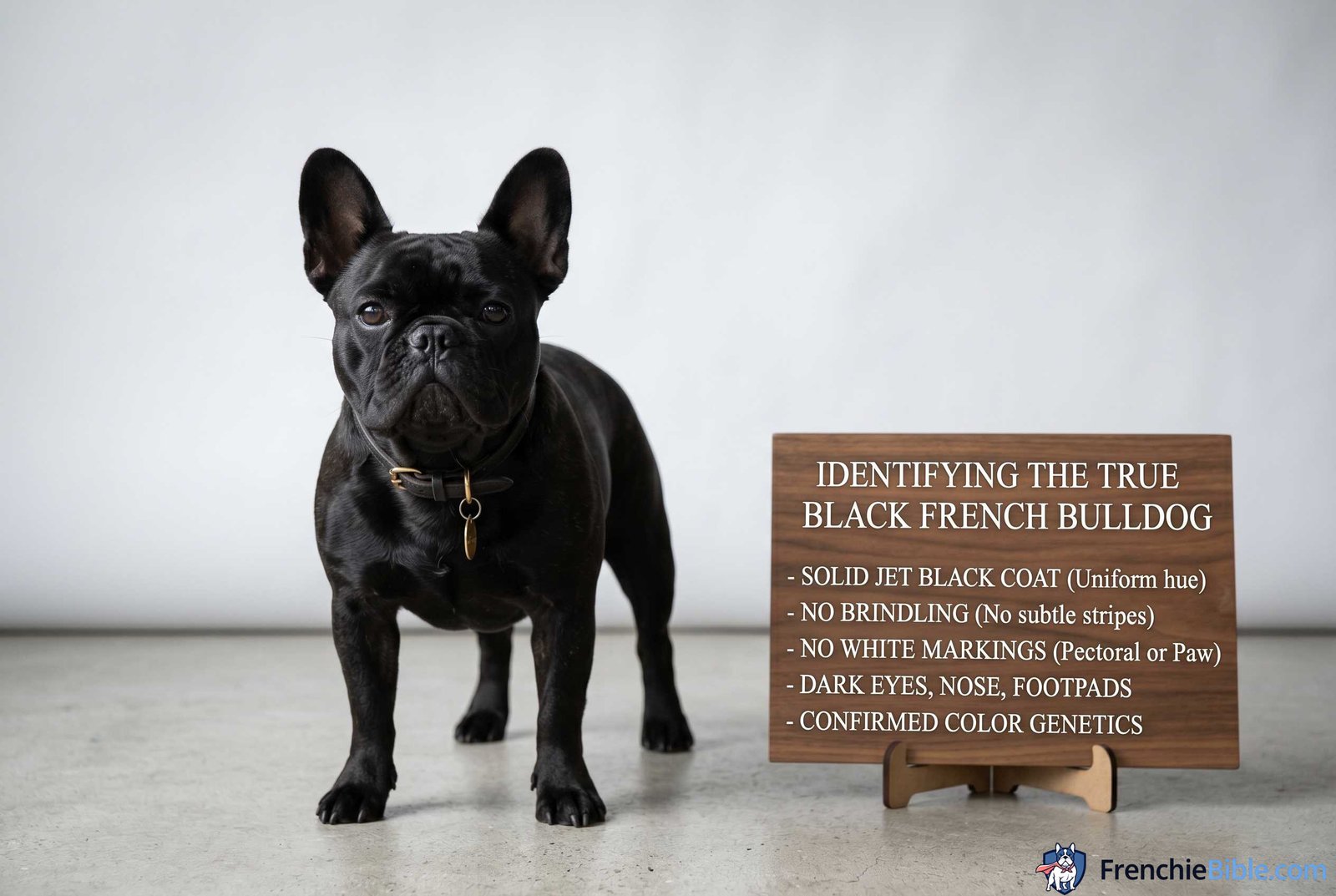 Identifying the True Black French Bulldog