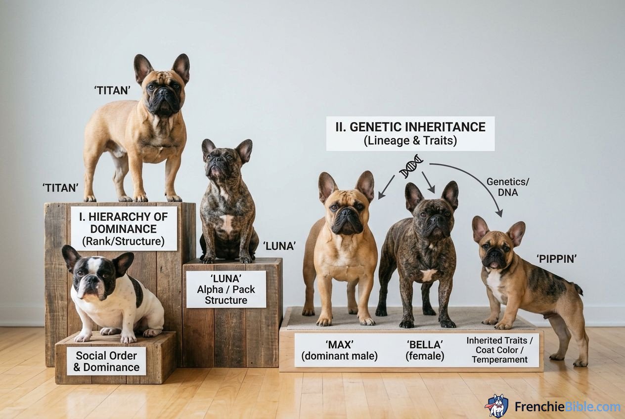 The Hierarchy of Dominance and Genetic Inheritance