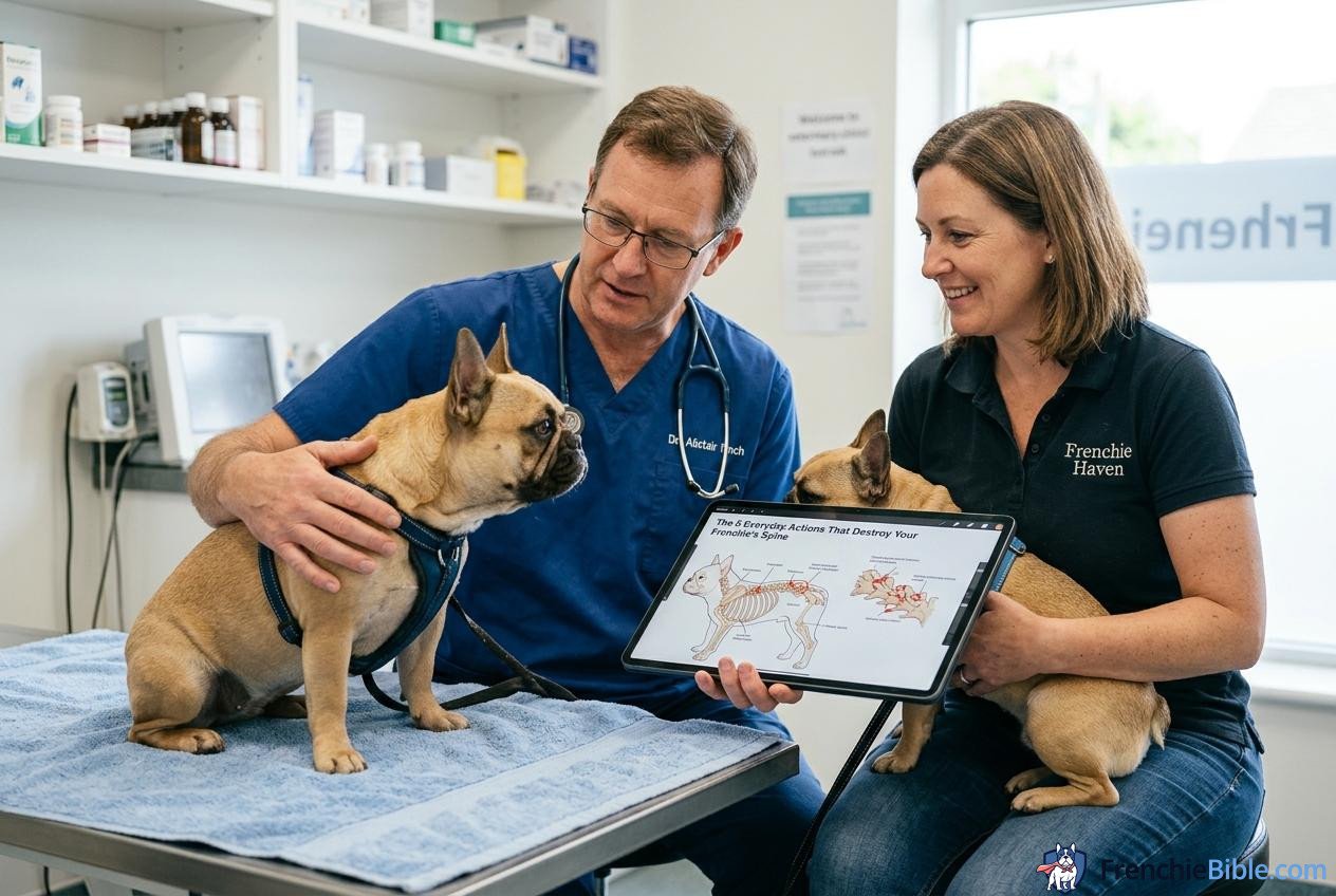A Breeder & Vet Reveals: The 5 Everyday Actions That Destroy Your Frenchie's Spine