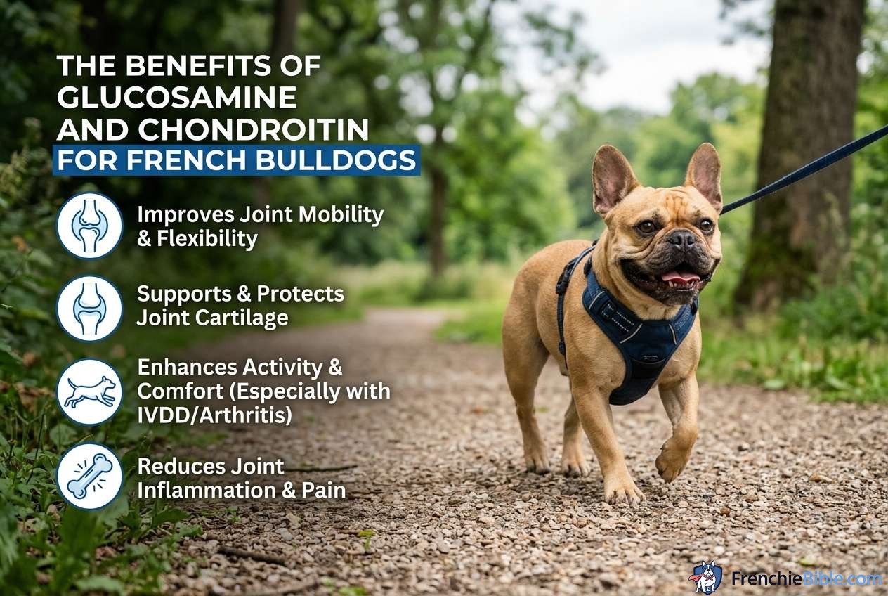 The Benefits of Glucosamine and Chondroitin for French Bulldogs