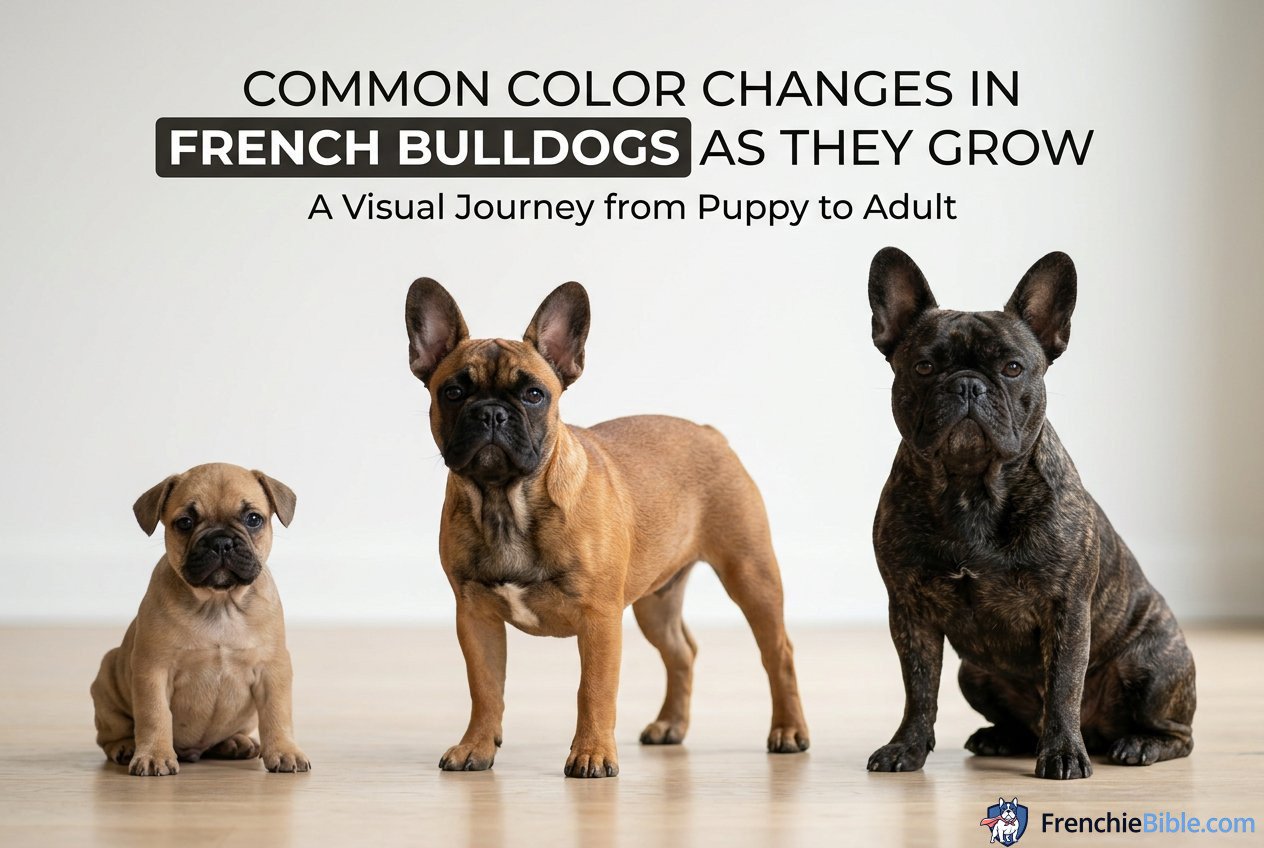 Common Color Changes in French Bulldogs as They Grow