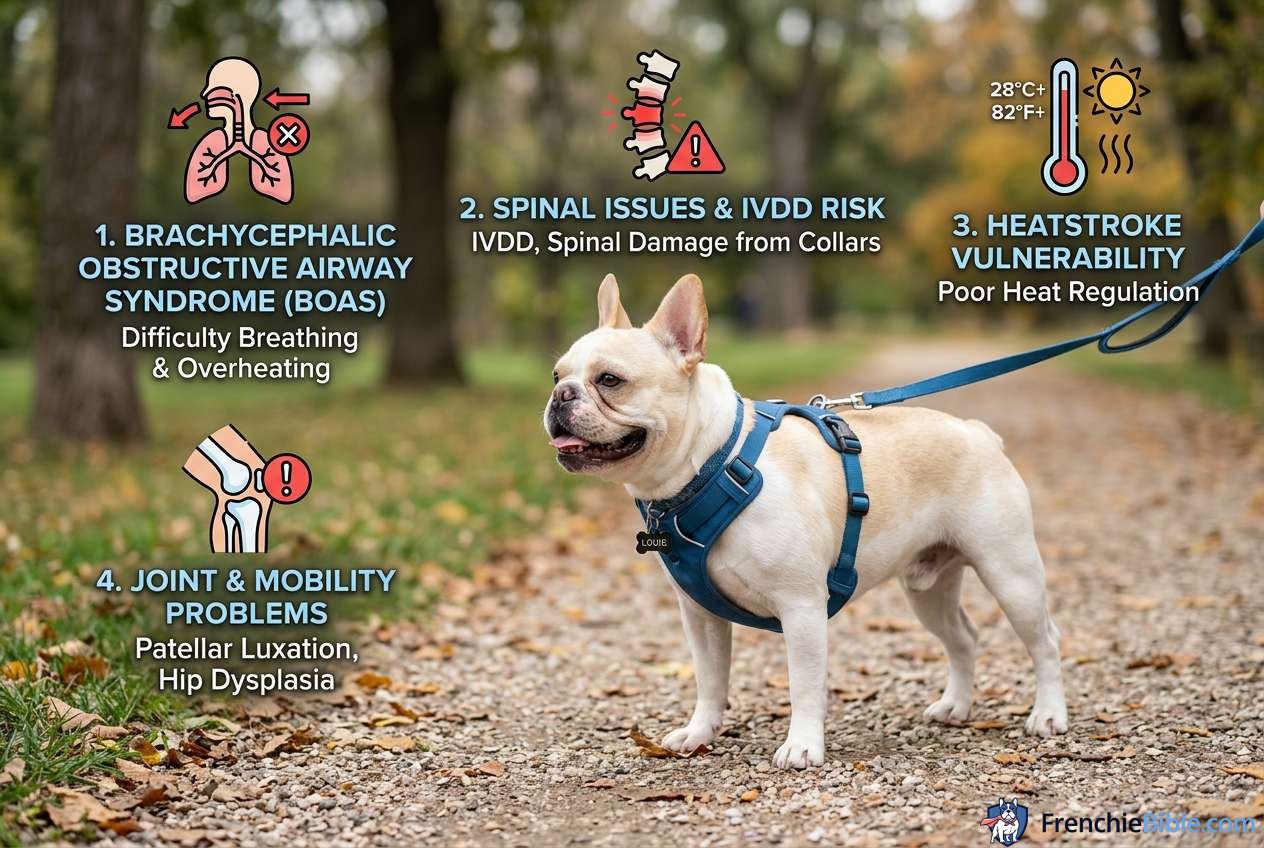 The Unique Dangers for French Bulldogs on Walks