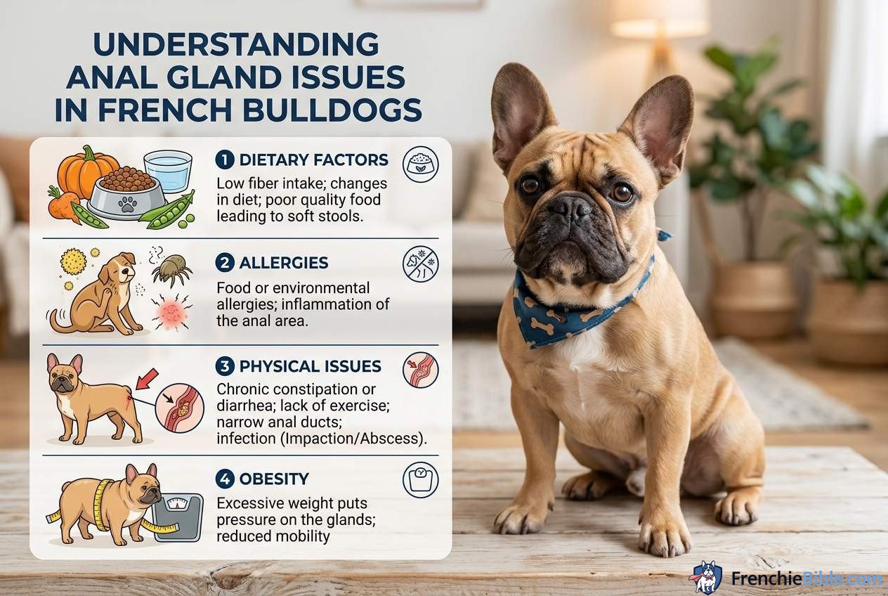 Causes of Anal Gland Issues in French Bulldogs