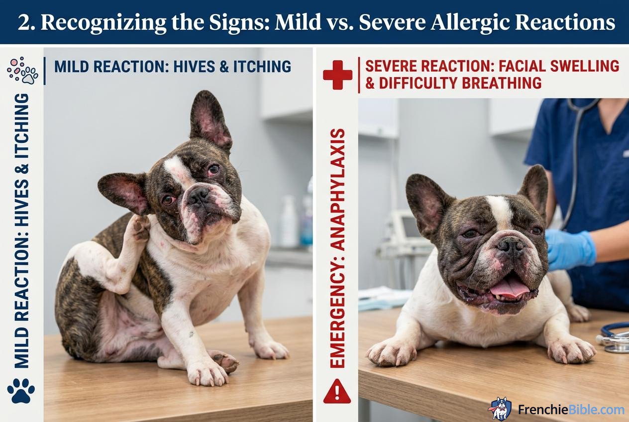 2. Recognizing the Signs: Mild vs. Severe Allergic Reactions
