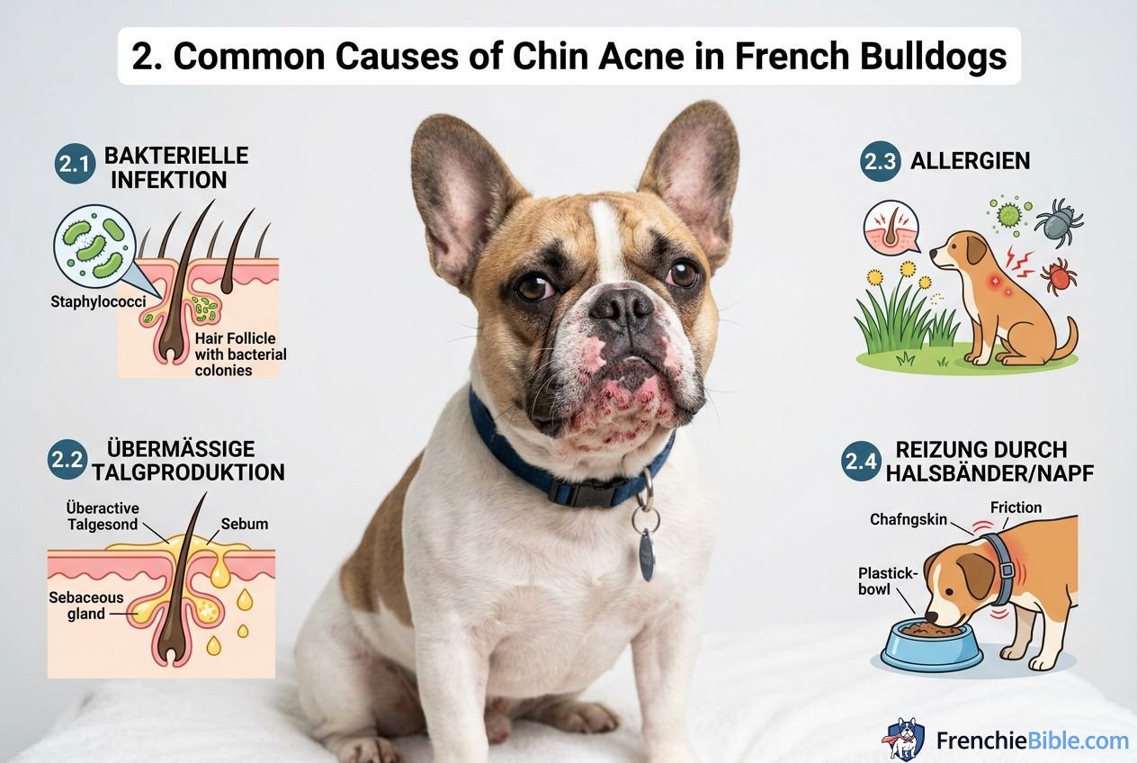 2. Common Causes of Chin Acne in French Bulldogs