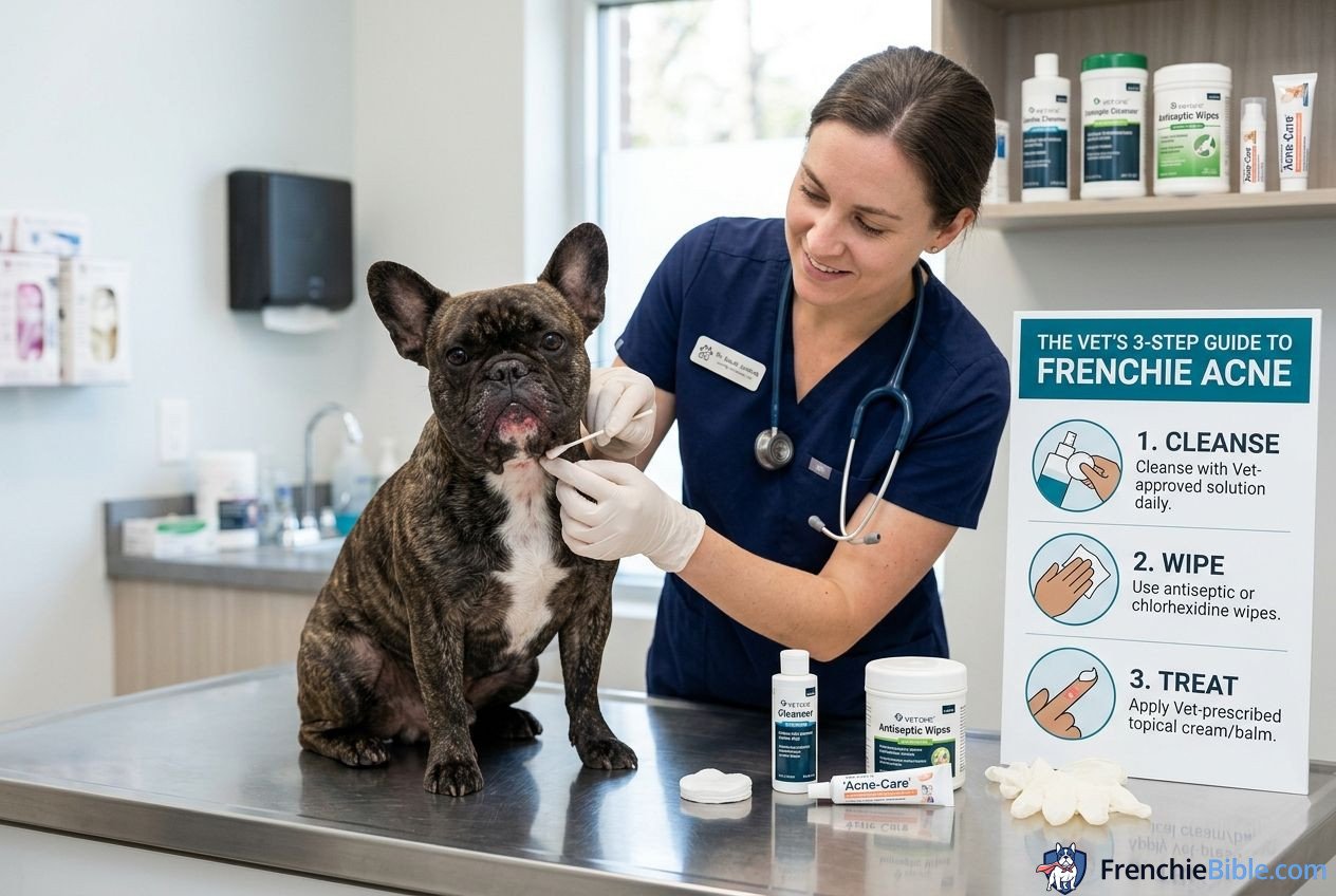 4. The Vet's 3-Step Guide to Cleaning and Treating Frenchie Acne
