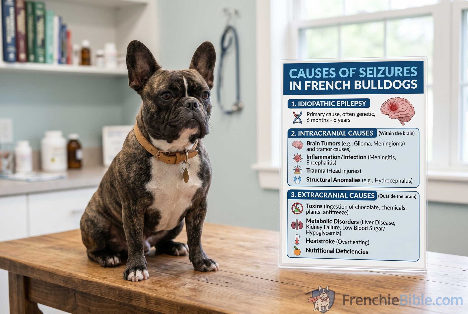 Causes of Seizures in French Bulldogs