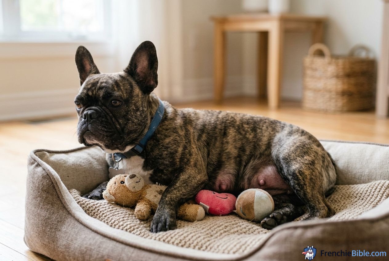 Symptoms of a False Pregnancy in French Bulldogs