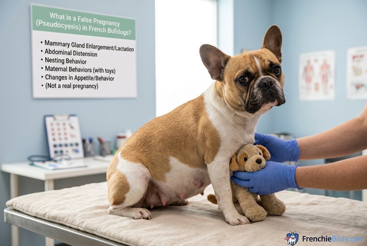 What is a False Pregnancy (Pseudocyesis) in French Bulldogs?