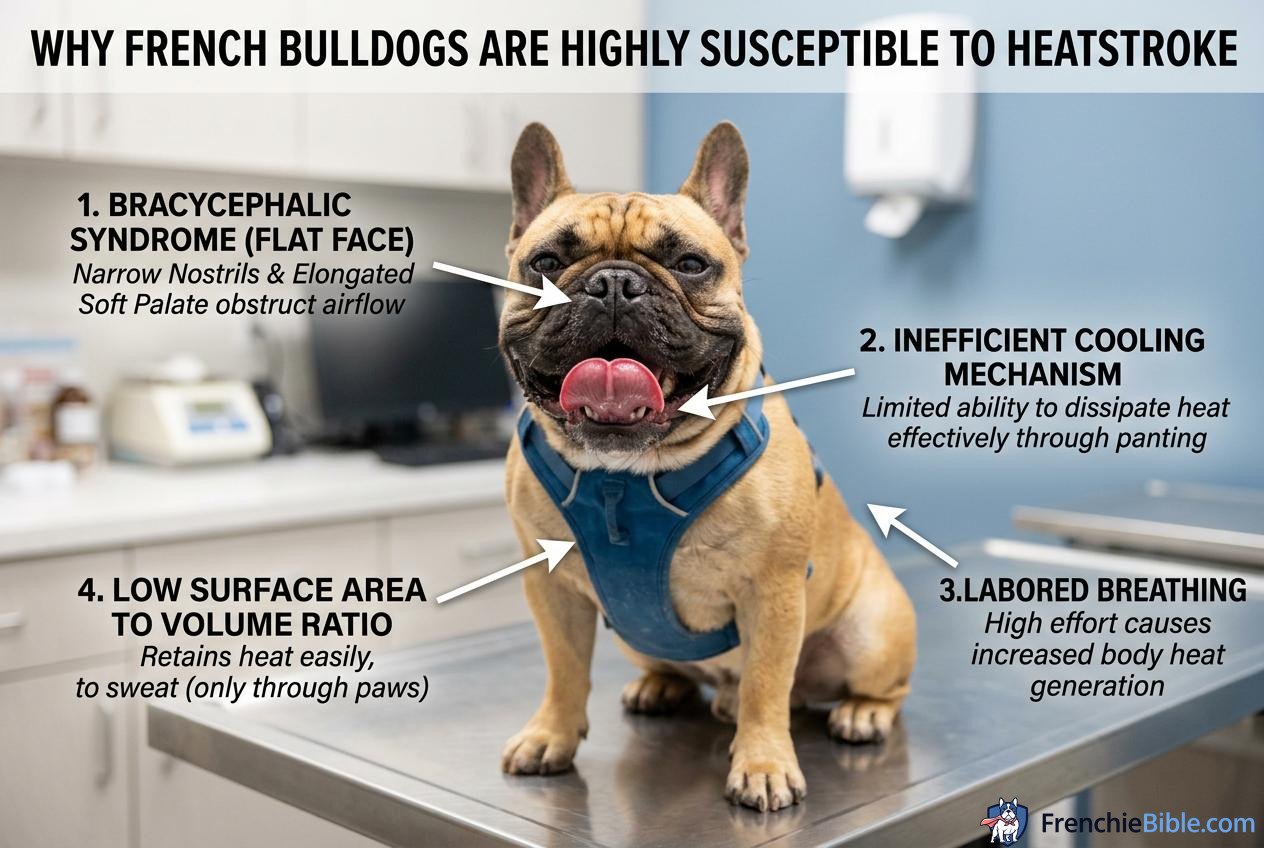 Why French Bulldogs are Highly Susceptible to Heatstroke