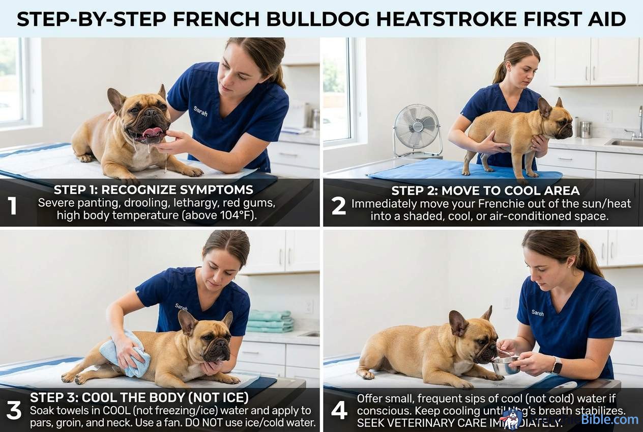 Step-by-Step French Bulldog Heatstroke First Aid
