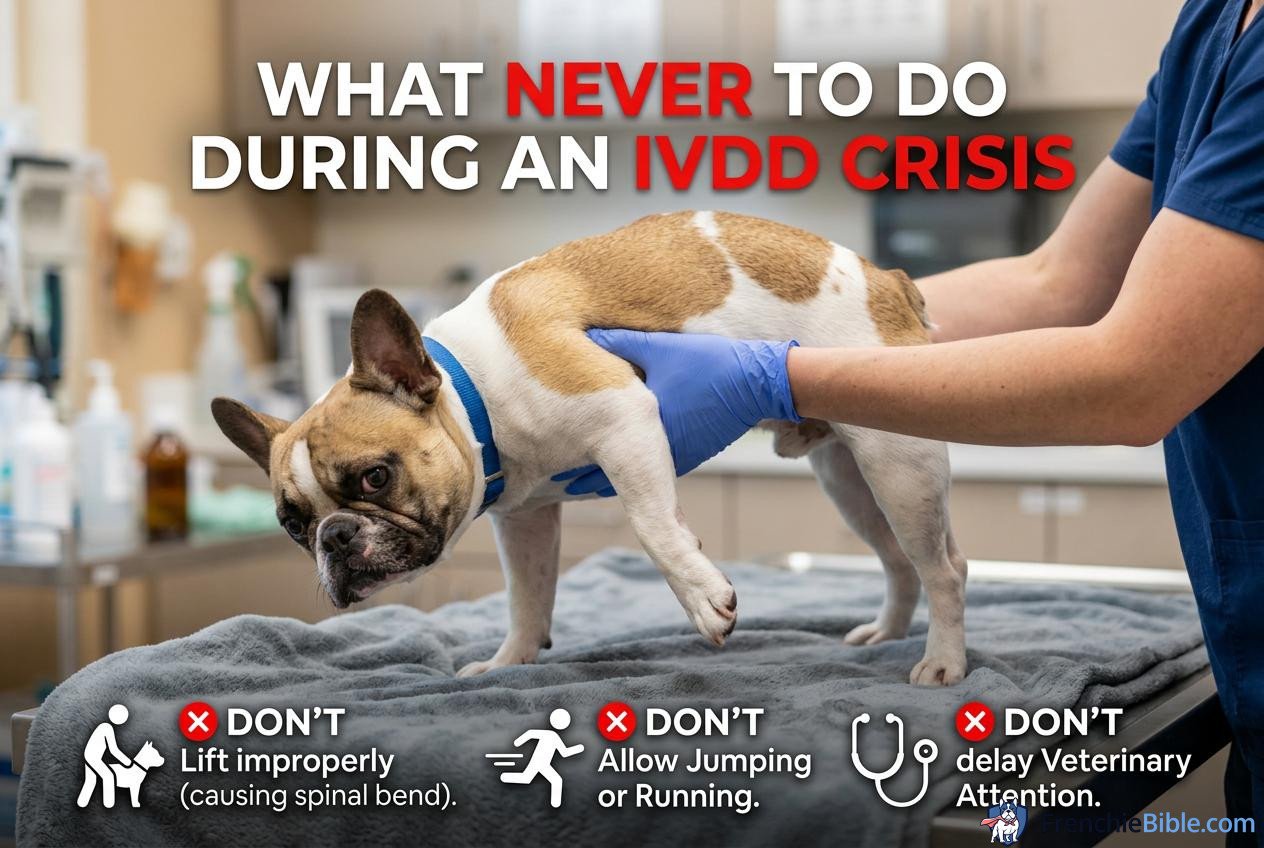 What NEVER to Do During an IVDD Crisis