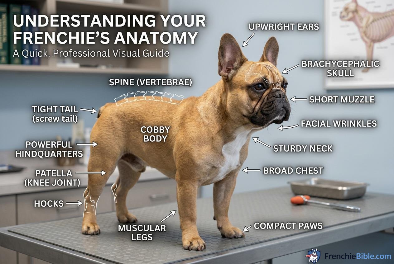 Understanding Your Frenchie's Anatomy: The Quick