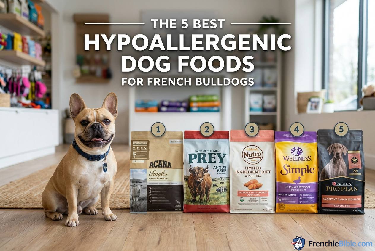 The 5 Best Hypoallergenic Dog Foods for French Bulldogs