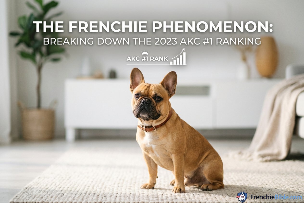 The Frenchie Phenomenon: Breaking Down the 2023 AKC #1 Ranking