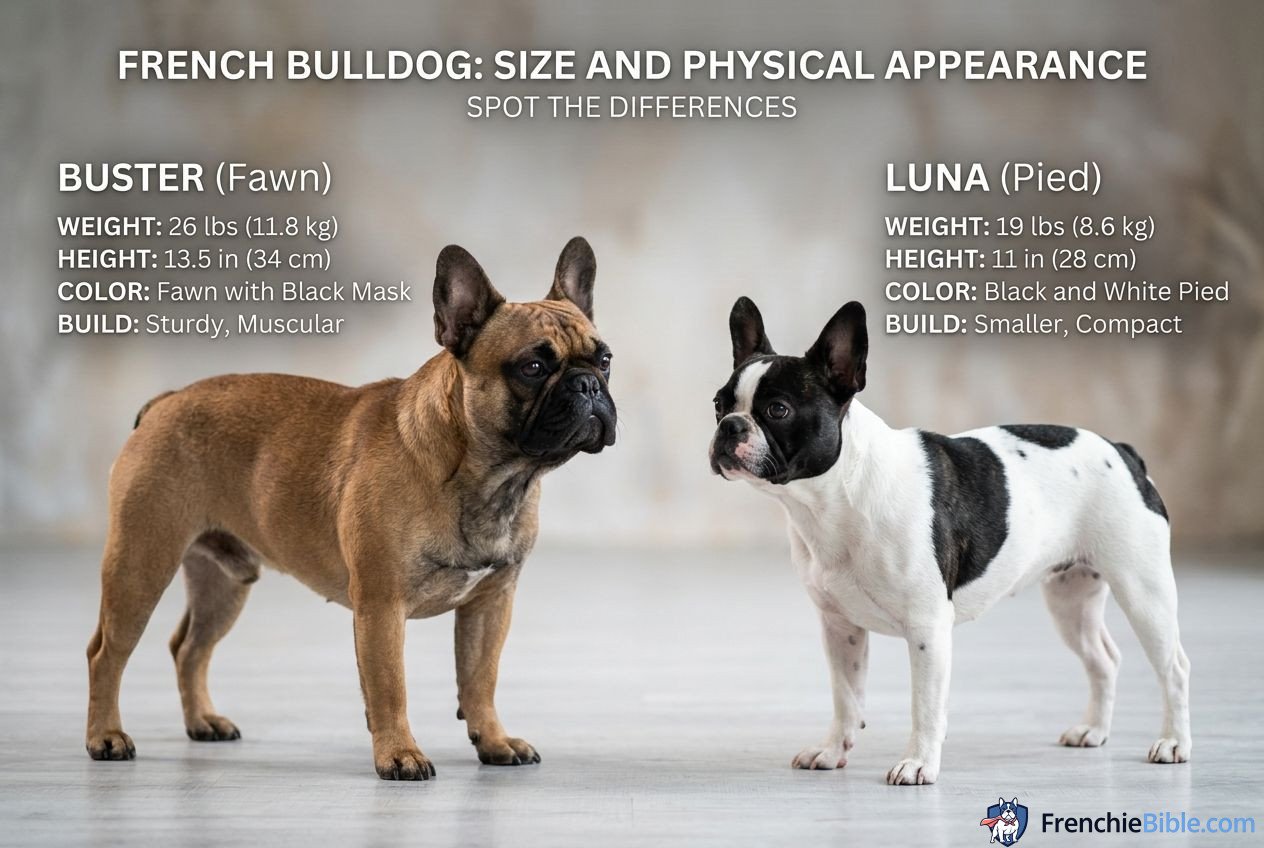 Size and Physical Appearance: Spotting the Differences