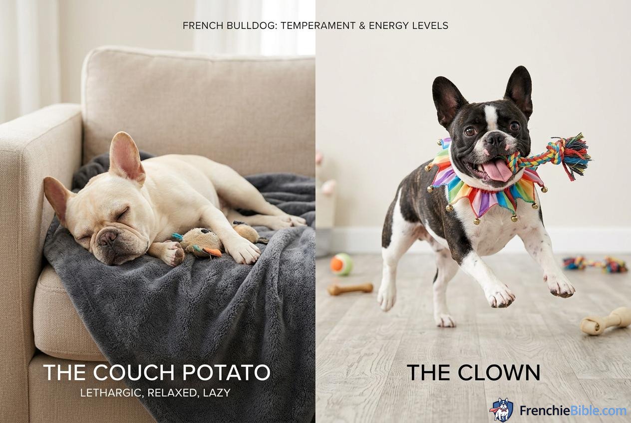 Temperament and Energy Levels: The Couch Potato vs. The Clown