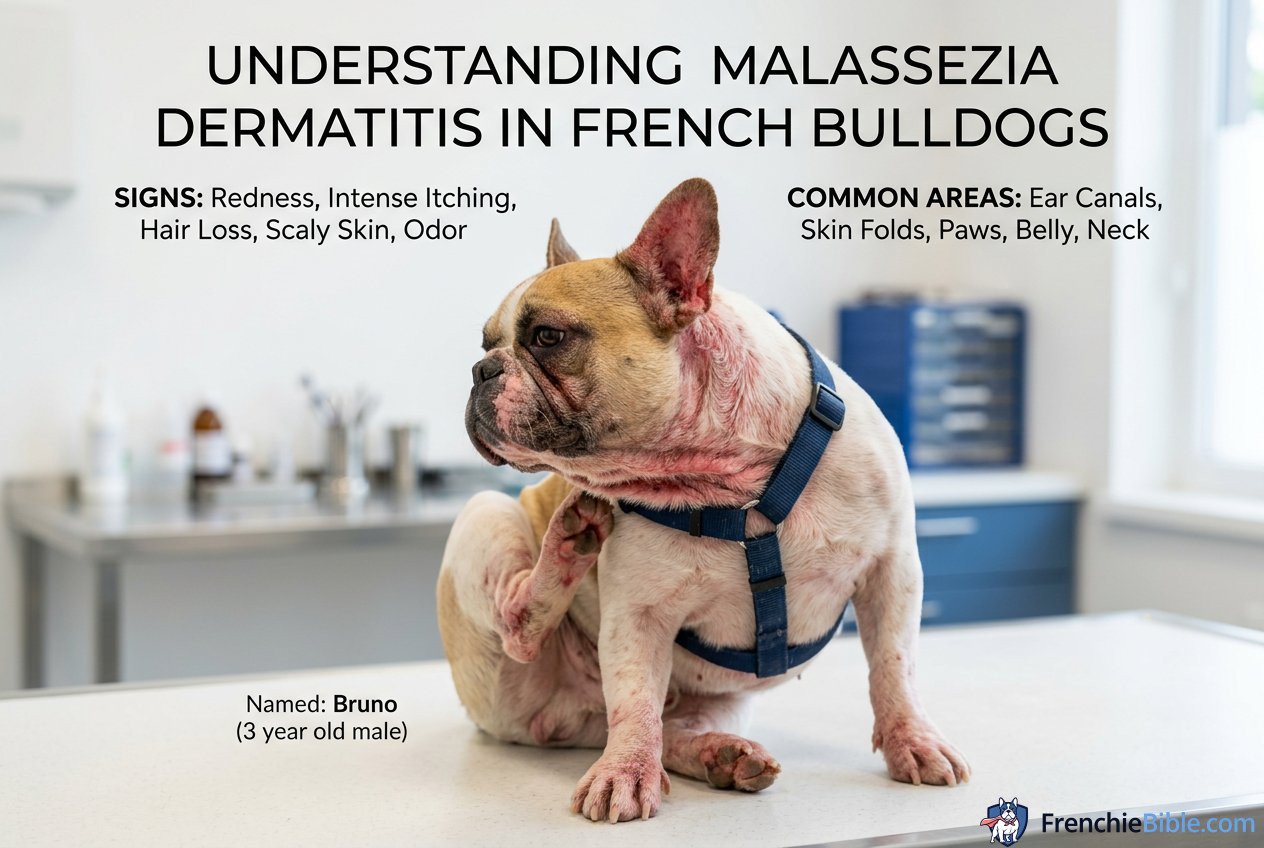 Understanding Malassezia Dermatitis in French Bulldogs