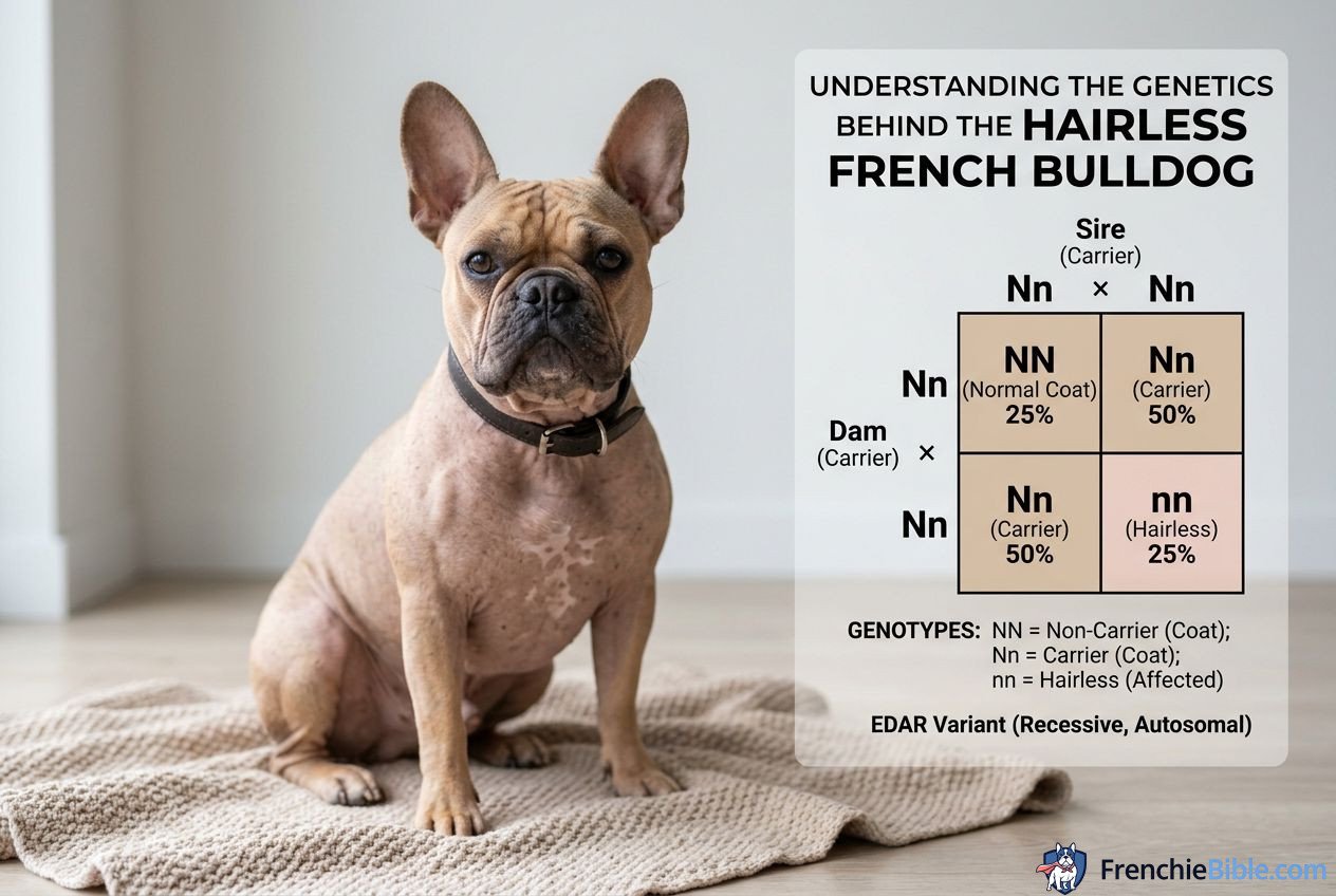 The Genetics Behind the Hairless French Bulldog