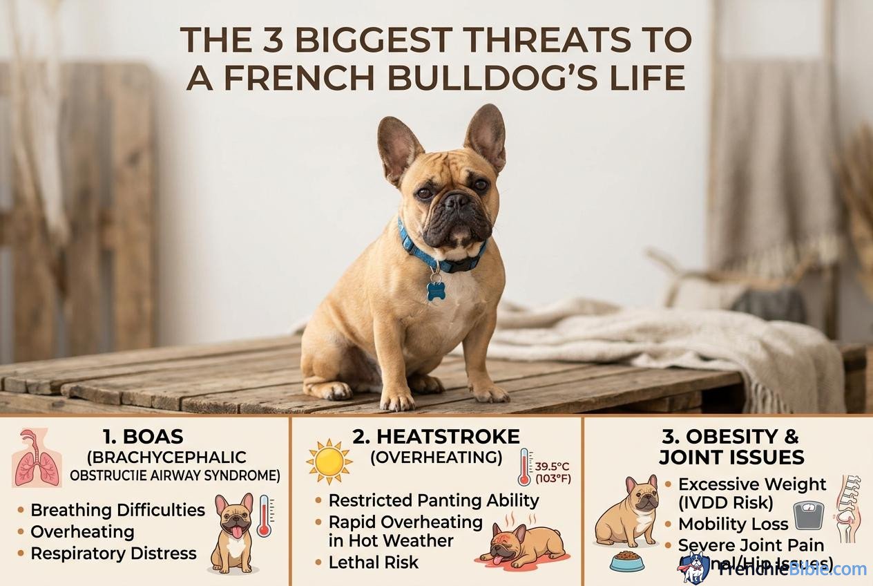 The 3 Biggest Threats to a French Bulldog's Life