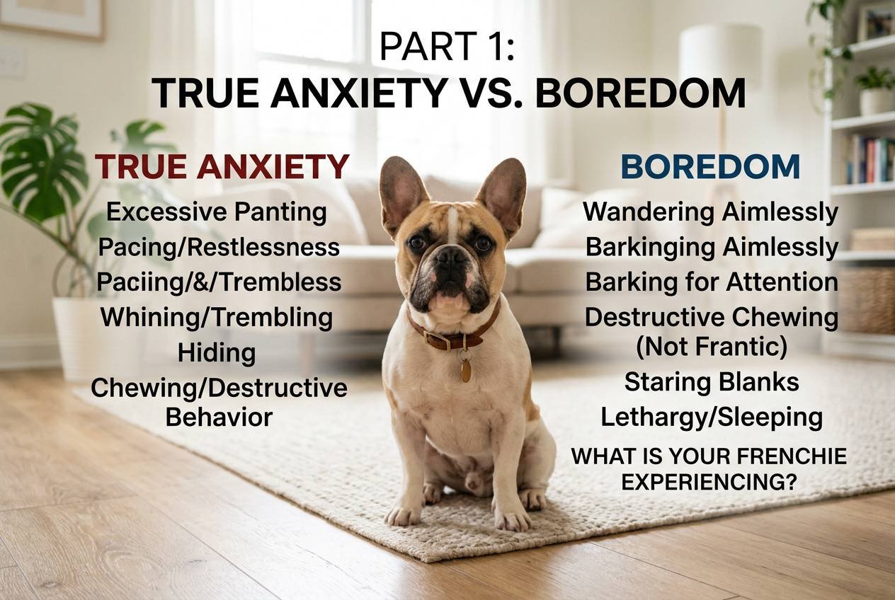 Part 1: True Anxiety vs. Boredom – What is Your Frenchie Experiencing?