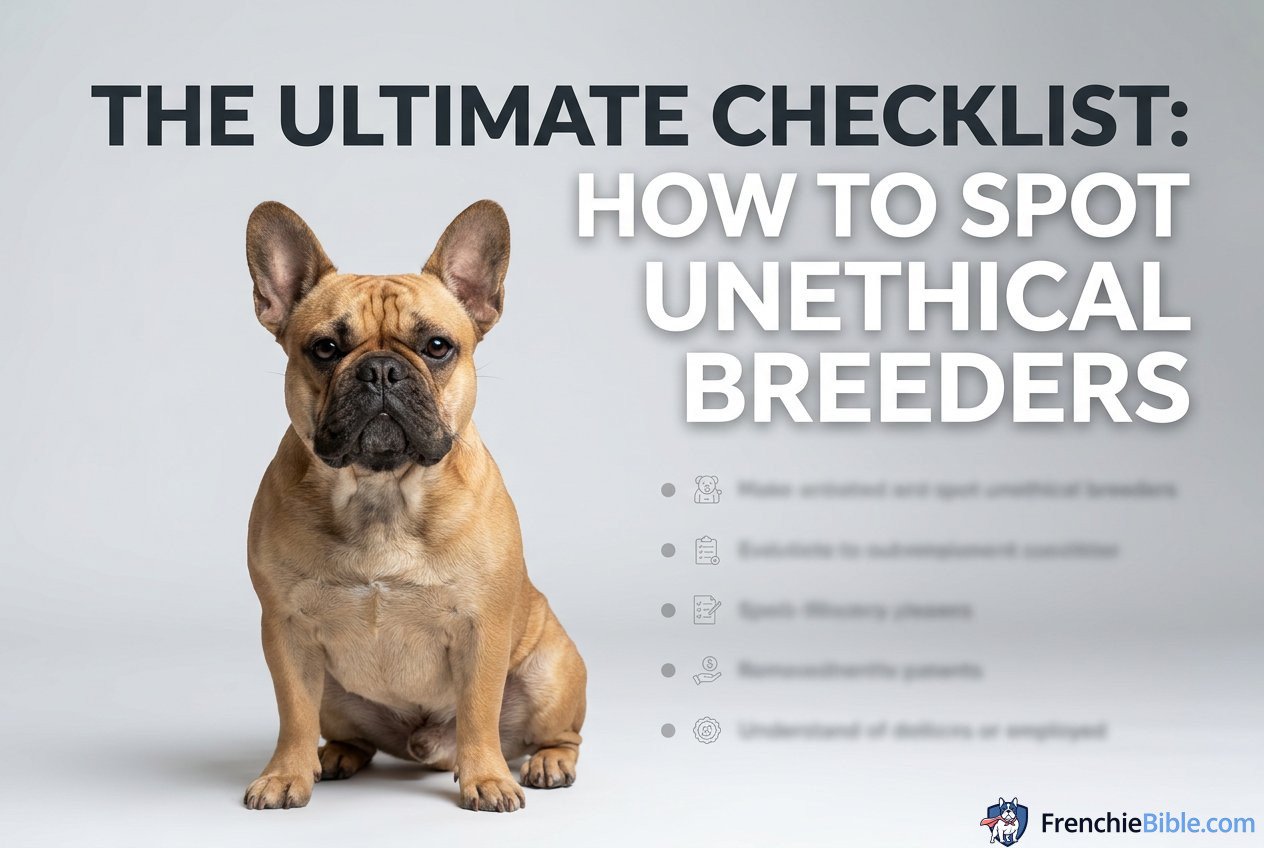 The Ultimate Checklist: How to Spot Unethical Breeders