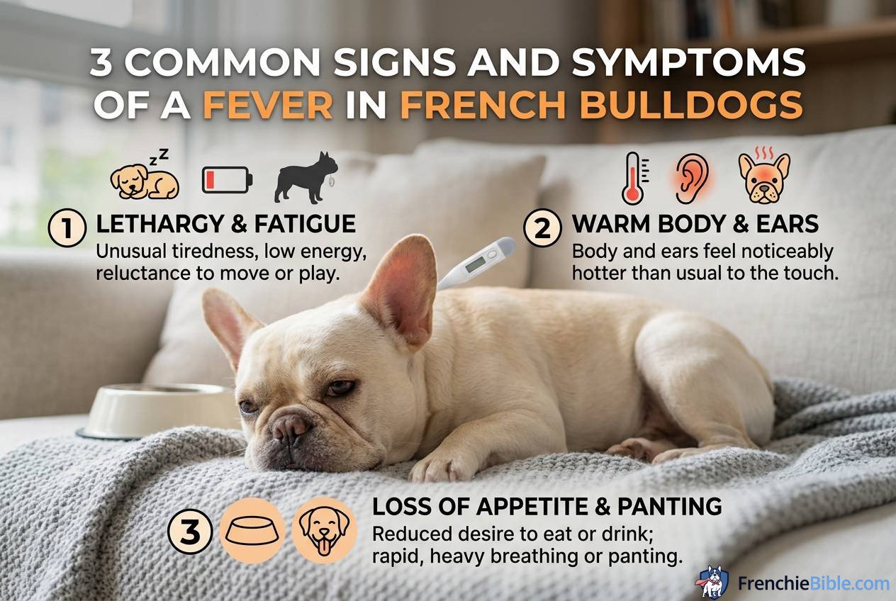 3. Common Signs and Symptoms of a Fever in French Bulldogs