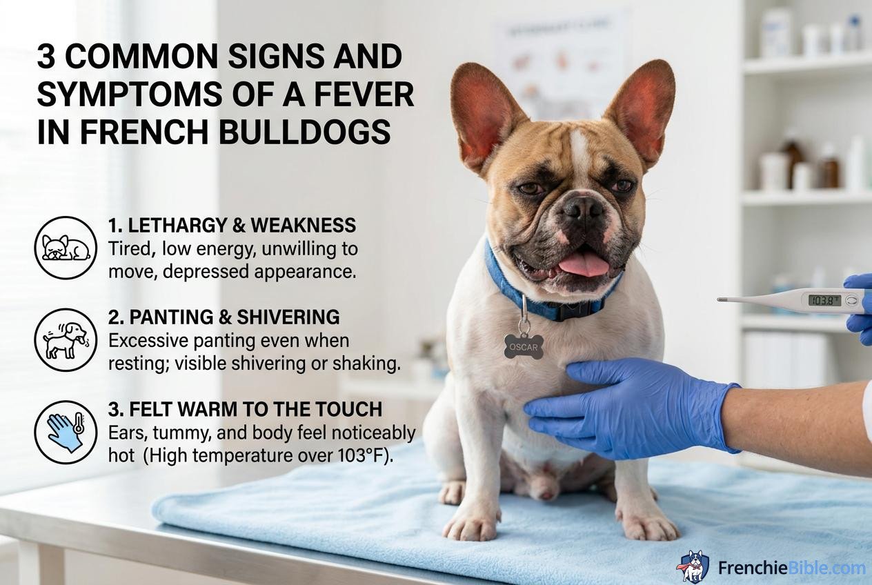 3. Common Signs and Symptoms of a Fever in French Bulldogs