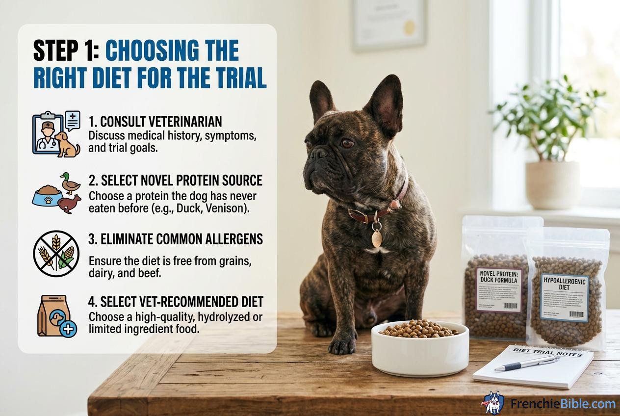 Step 1: Choosing the Right Diet for the Trial