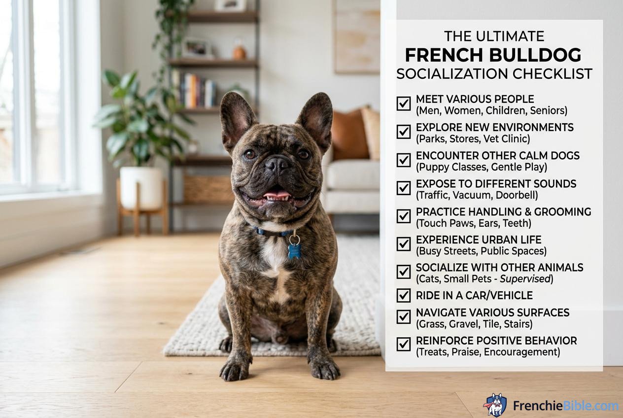 The Ultimate French Bulldog Socialization Checklist