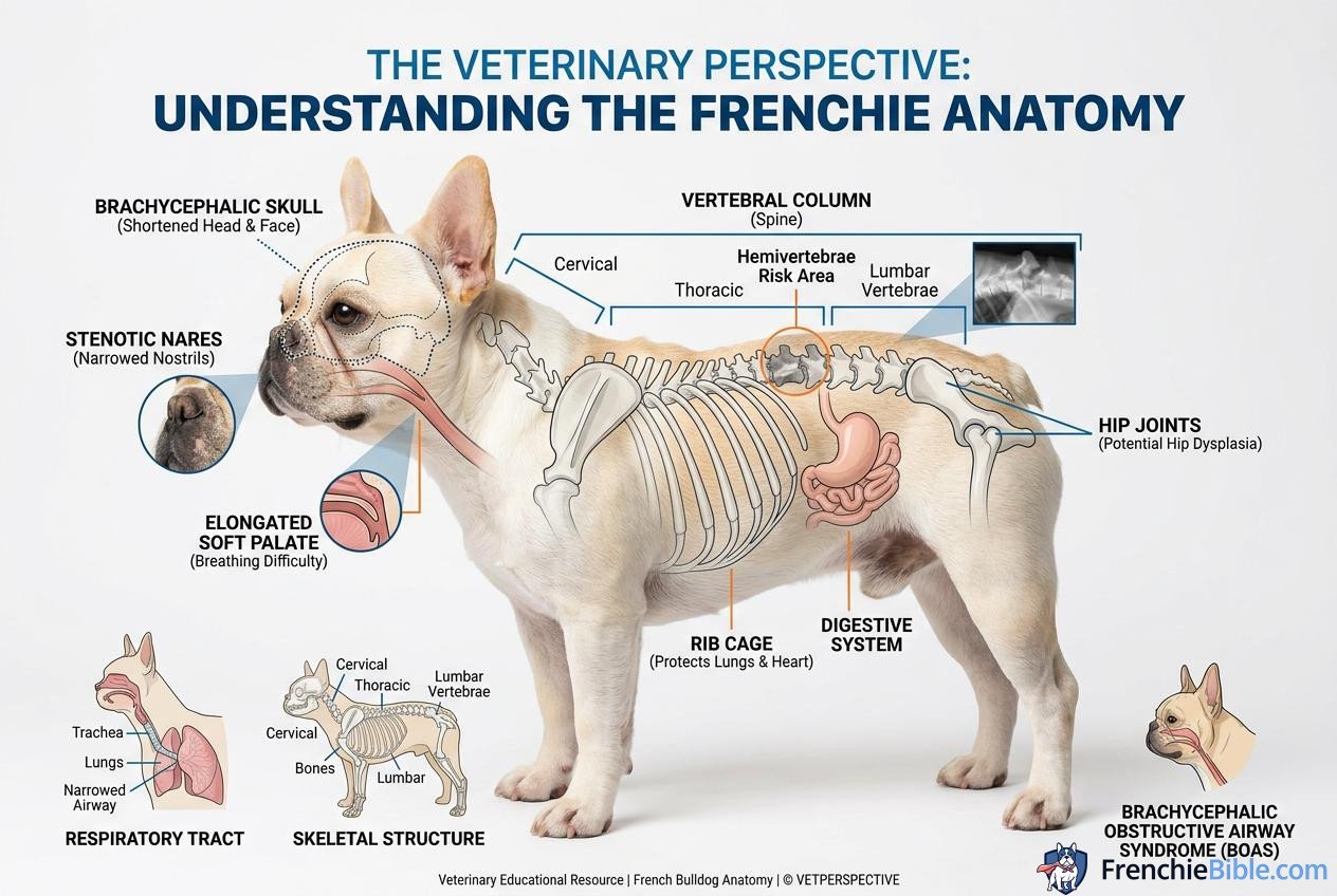 The Veterinary Perspective: Understanding the Frenchie Anatomy