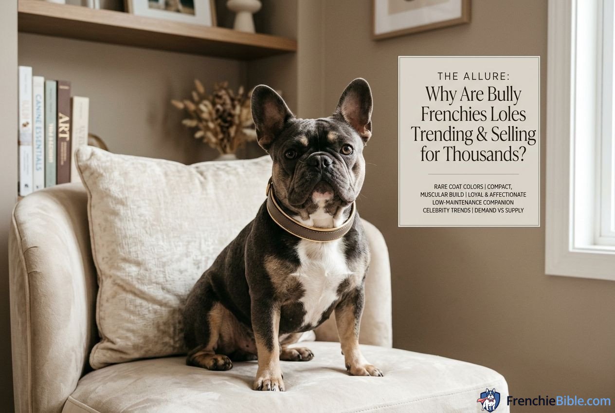 The Allure: Why Are Bully Frenchies Trending and Selling for Thousands?