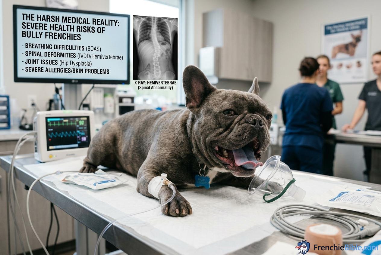 The Harsh Medical Reality: Severe Health Risks of Bully Frenchies