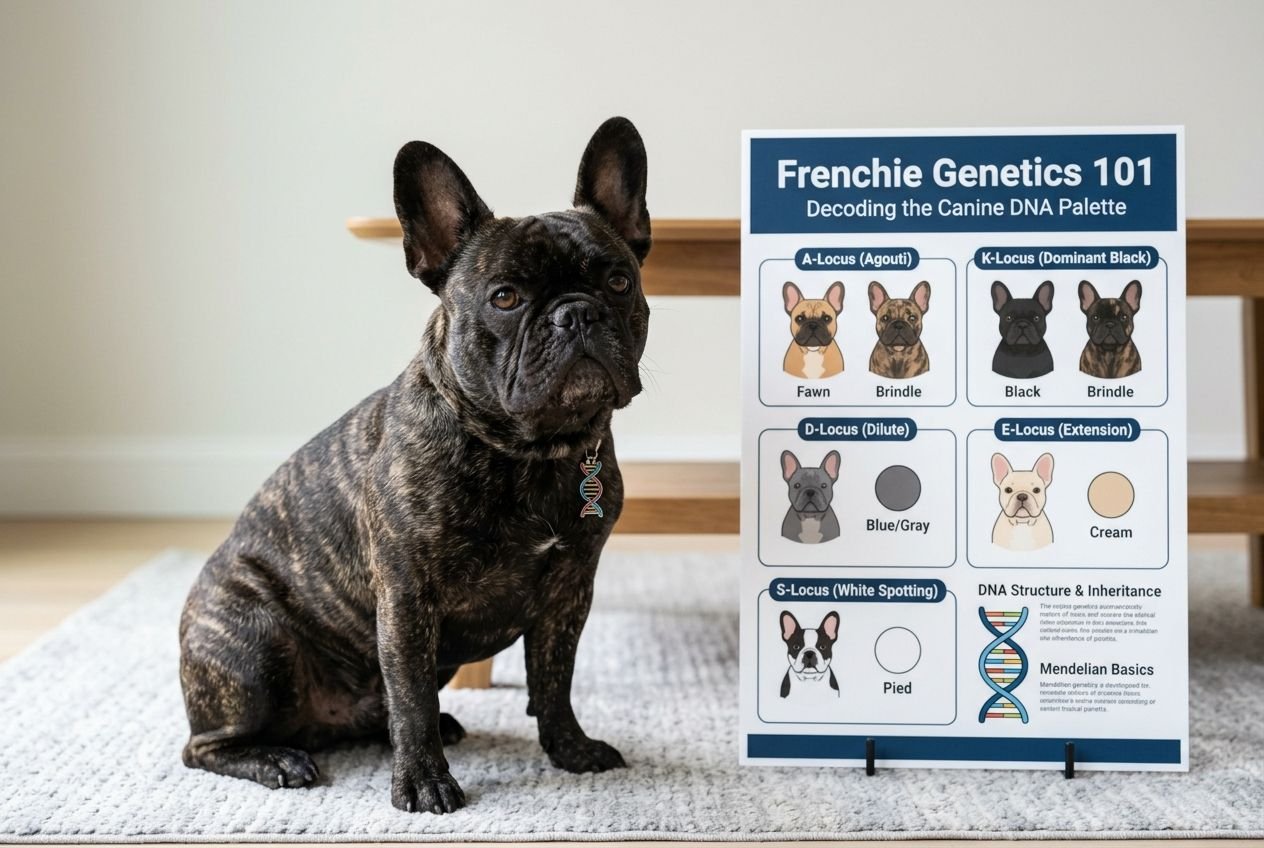 Frenchie Genetics 101: Understanding the Canine DNA Palette