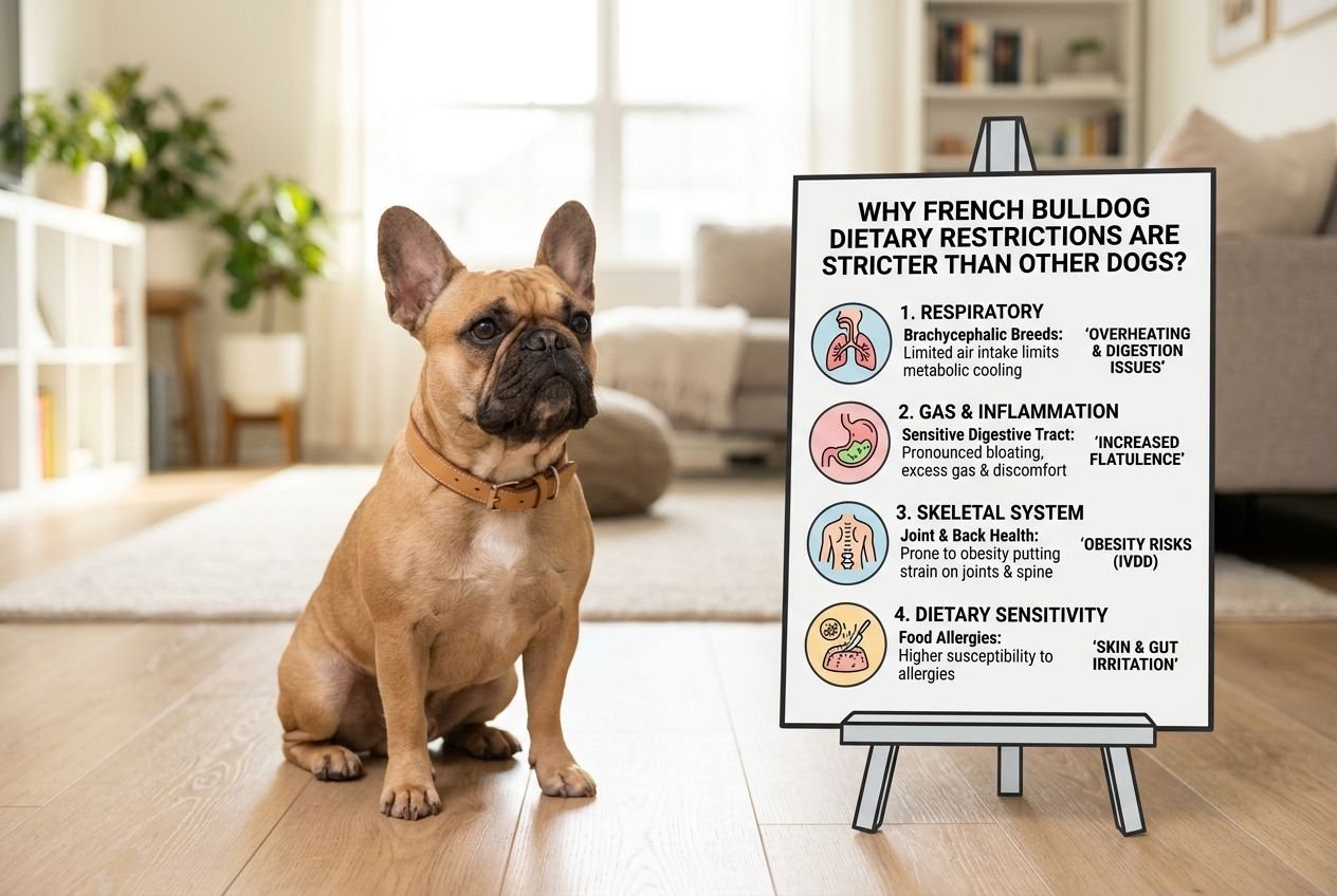 Part 1: Why Are French Bulldog Dietary Restrictions Stricter Than Other Dogs?