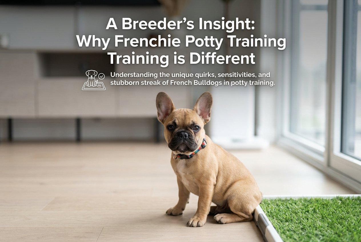 A Breeder's Insight: Why Frenchie Potty Training is Different