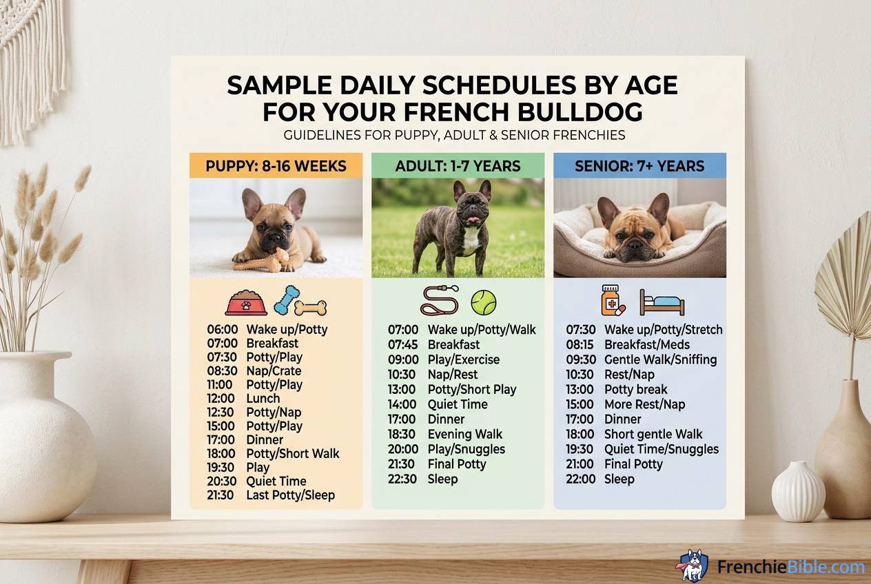 Sample Daily Schedules by Age
