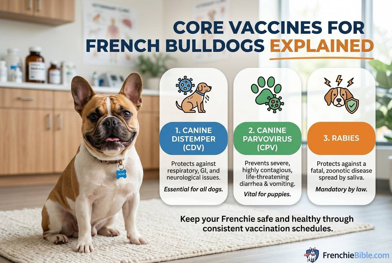 Core Vaccines for French Bulldogs Explained