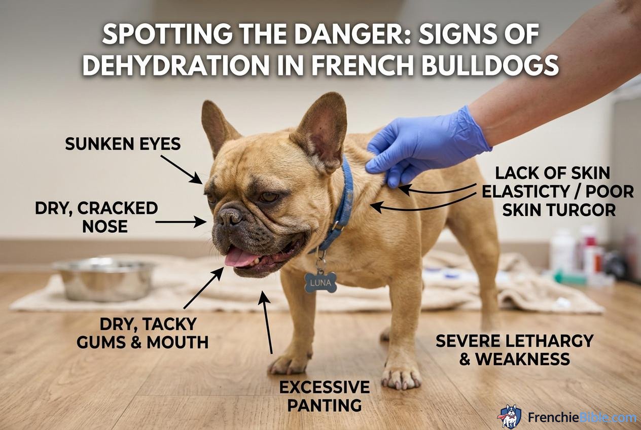 Spotting the Danger: Signs of Dehydration in French Bulldogs