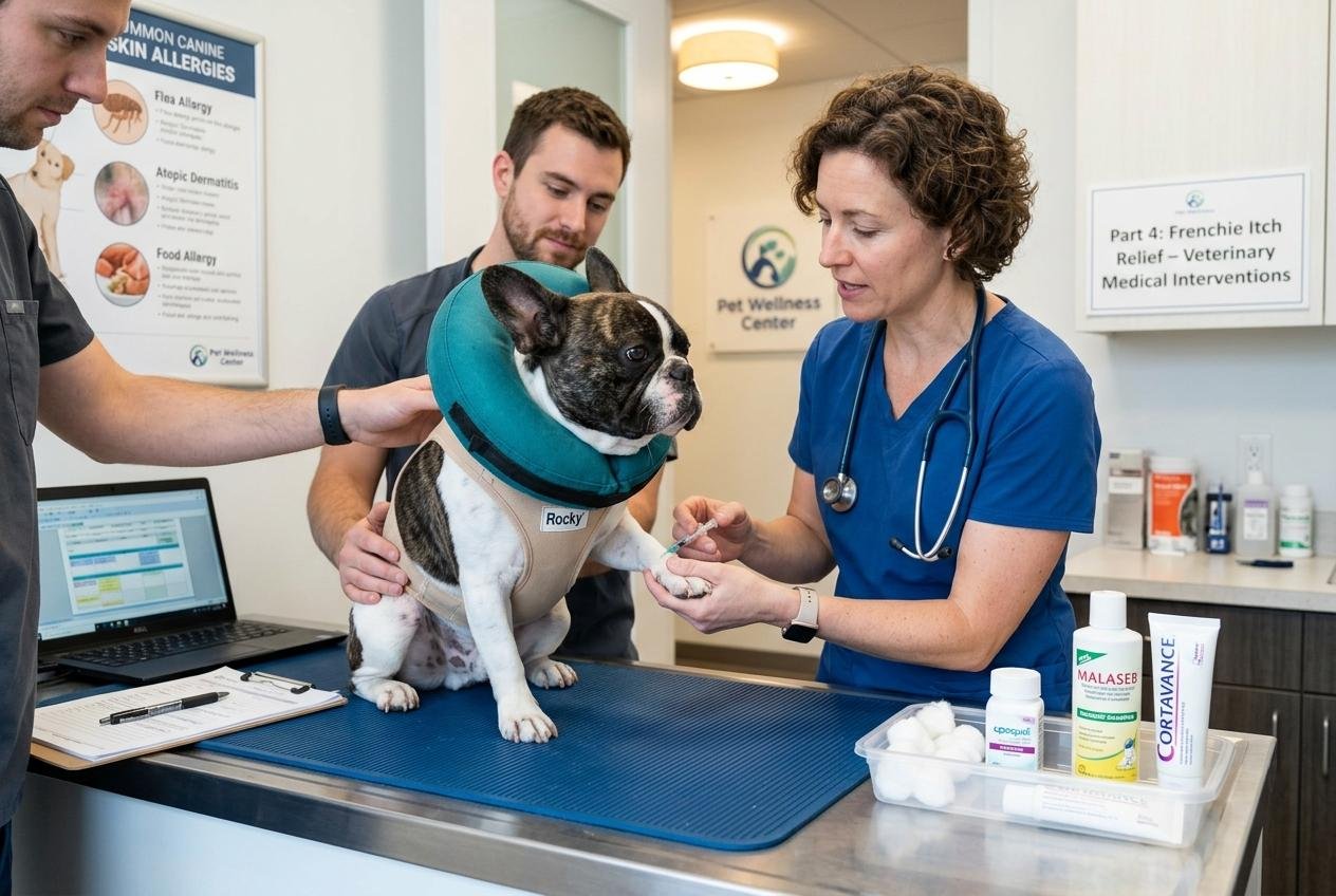 Part 4: Frenchie Itch Relief – Veterinary Medical Interventions