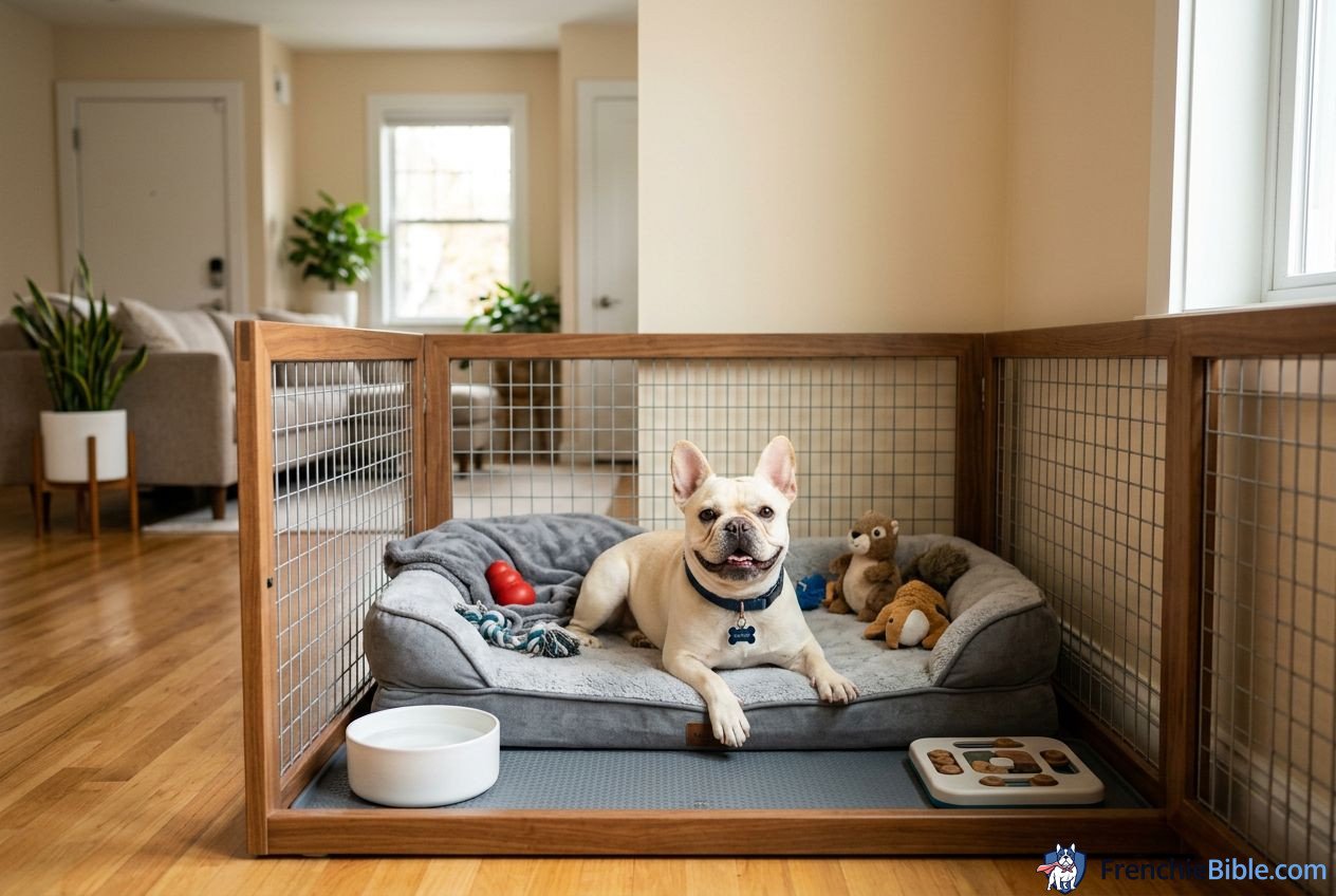 Creating the Perfect Safe Space for Your Home-Alone Frenchie