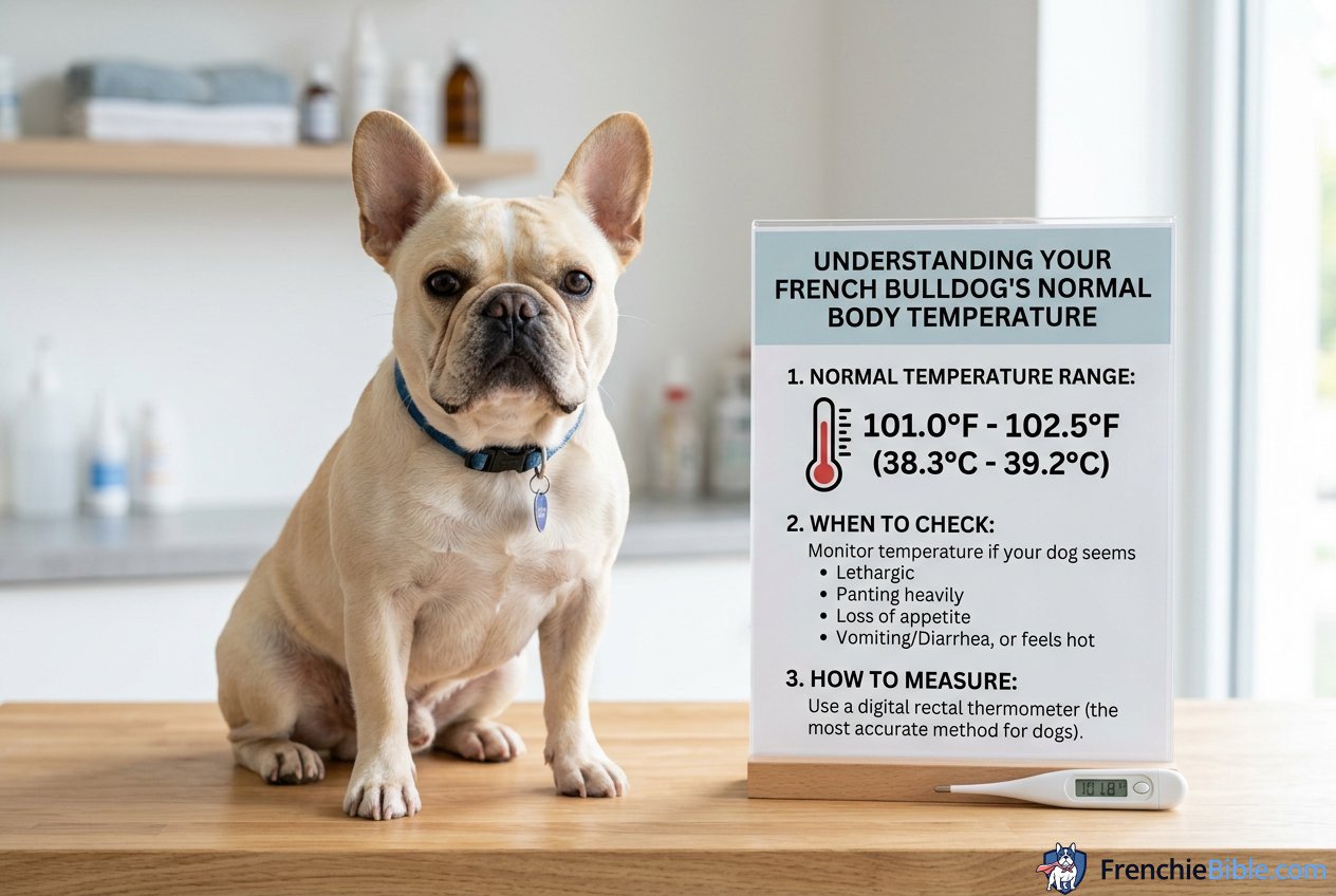 1. Understanding Your French Bulldog's Normal Body Temperature