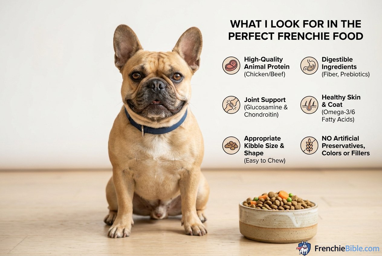 What I Look for in the Perfect Frenchie Food